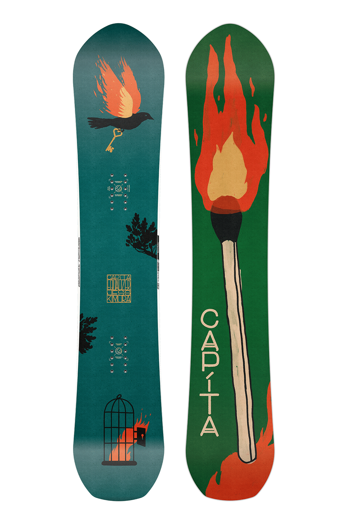 CAPiTA The Equalizer Snowboard by Jess Kimura Snowboard 2027