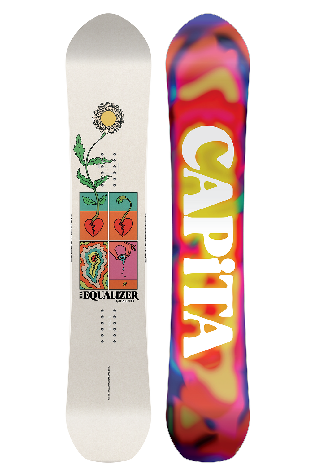 CAPiTA イコライザー スノーボード by ジェス・キムラ スノーボード CAPiTA イコライザー スノーボード by ジェス・キムラ スノーボード