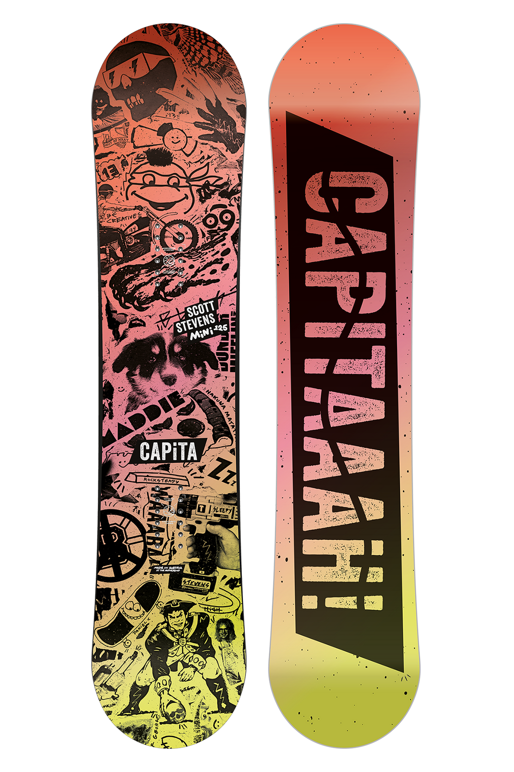 CAPiTA スコット・スティーブンス ミニスノーボード 2026 CAPiTA CAPiTA スコット・スティーブンス ミニスノーボード 2026 CAPiTA